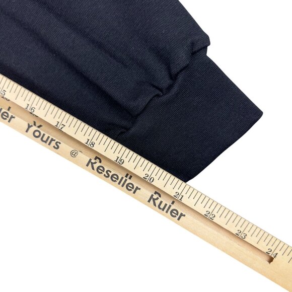 Vtg Majestic Diamond Collection Tampa Bay Devil Rays Shirt XXL Black Turtleneck - Picture 12 of 12